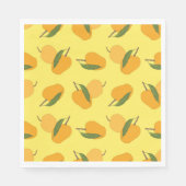 Jood mango fruit pattern servet (Voorkant)