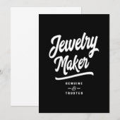 Joodmaker Titel functie Cadeau Kaart (Voorkant / Achterkant)