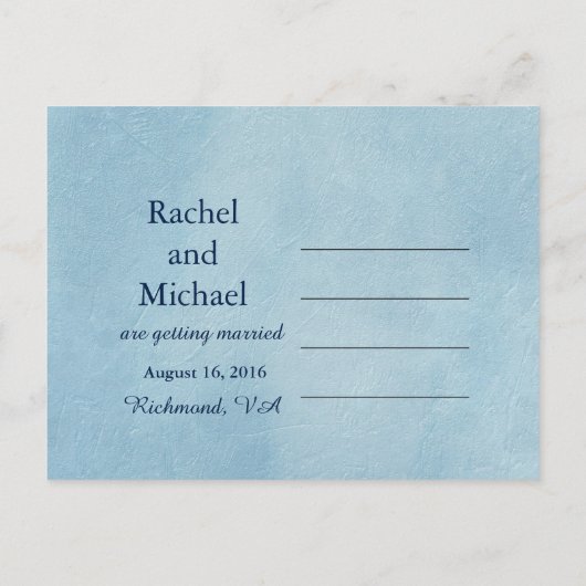 Joods Bewaar de datum Aankondigingskaart (Achterkant)