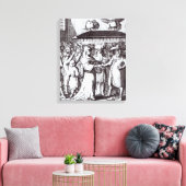 Joods huwelijk canvas afdruk (Insitu (Woonkamer))