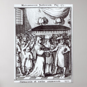 Joods huwelijk poster