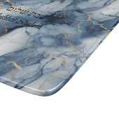 Joods marmer effect Shabbat glas snijplank (Hoek)