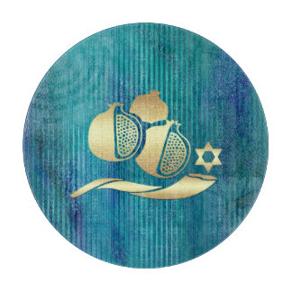 Joods nieuwjaar | Raad Rosh Hashanah Challah Snijplank