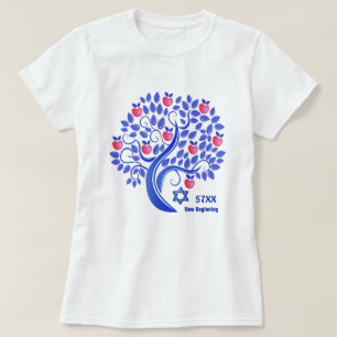 Joods nieuwjaar Rosh Hashanah Gift T-Shirts