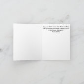 Joods Nieuwjaarskaart Psalm 23:5 Feestdagen Kaart (Binnen)