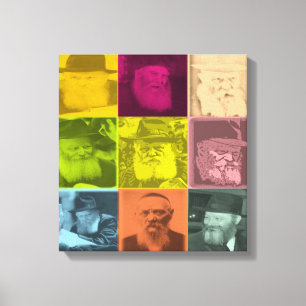 Joods Pop-art Canvas Afdruk