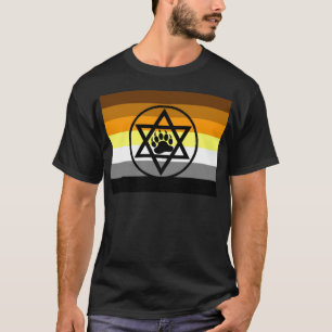 Joodse Beer Pride Flag T-shirt