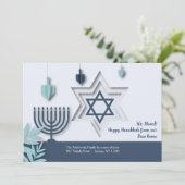 Joodse Bewegende Aankondiging (Staand voorkant)