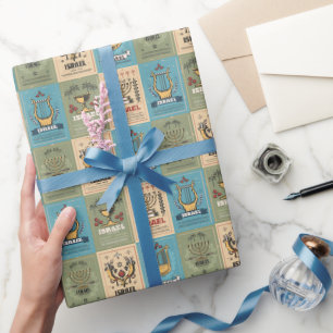 joodse cadeautjes - Vakantiegboek - Israëlisch kun Cadeaupapier