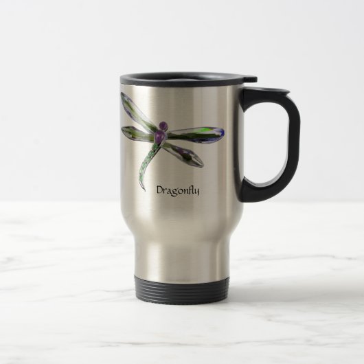 Joodse Dragonfly Travel Mug Reisbeker (Rechts)