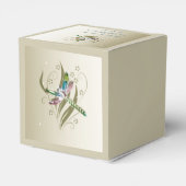 Joodse Dragonfly Wedding Favor Box Bedankdoosjes (Achterkant)