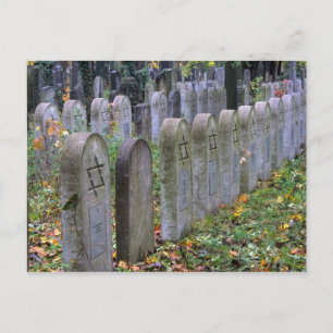 Joodse graven bij Zentralfriedhof Briefkaart