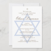 Joodse Hebreeuwse Naming Uitnodiging (Voorkant)