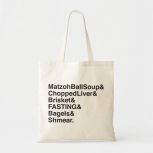 Joodse Hoge Feestdagen in een Nutshell Tote Bag