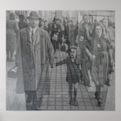 Joodse Holocaust Memorial (Denkmal), Berlijn (j5ps Poster (Voorkant)