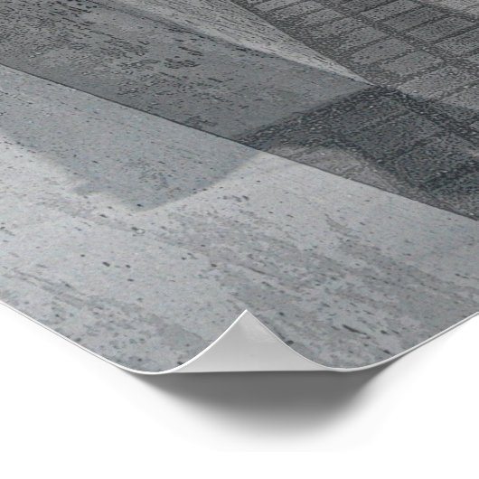 Joodse Holocaust Memorial (Denkmal), Berlijn (j5ps Poster (Hoek)