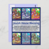 Joodse huis in de stad Jerusalem Briefkaart (Voorkant / Achterkant)