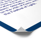 Joodse kalender poster (Hoek)