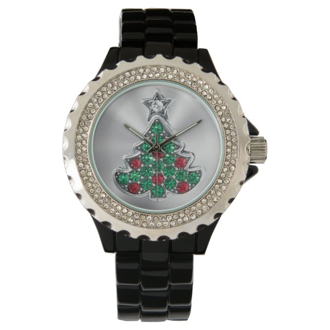 Joodse kerstboom horloge (Voorkant)