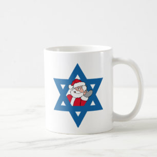 Joodse kerstman koffiemok