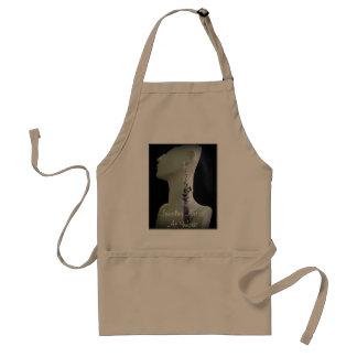 Joodse kunstenaar op het werk Apron Standaard Schort