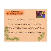 Joodse levenslang leren : Bikur Holim/Vragen