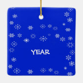Joodse Man Elf Chrismukkah Ornament (Achterkant)