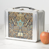 Joodse metalen lunchbox (In situ)