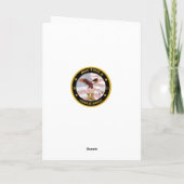 Joodse militaire sympathiekaart kaart (Achterkant)