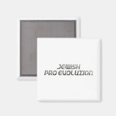 Joodse Pro Evolution Magneet (Voorkant / Achterkant)