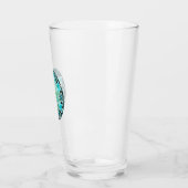 Joodse ster Medallion Pub Cup Glas (Links)