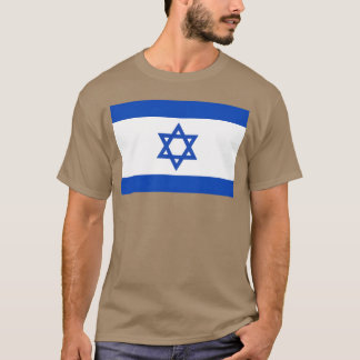 Joodse Ster van David Israël retro T-shirt