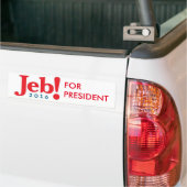 Joodse Struik voor President 2016 bumpersticker (Op Truck)