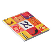 Joodse Symbolen Notitieblok (Schuin)