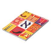 Joodse Symbolen Notitieblok (Gedraaid)