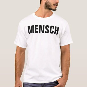 Joodse T-shirts, MENSCH T-shirt