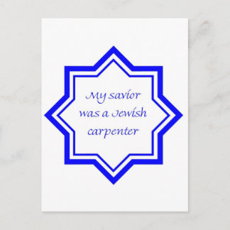 joodse timmerman briefkaart