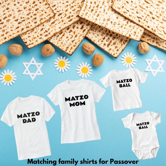 Joodse vakantie Pesach Pascha Matzo Ball Romper