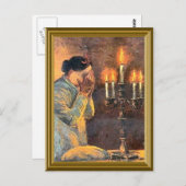 joodse vintage-afbeelding briefkaart (Voorkant / Achterkant)