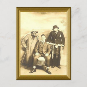 joodse vintage-afbeelding briefkaart