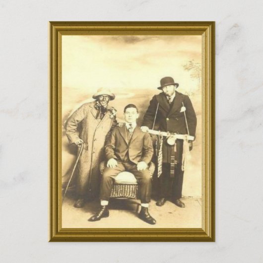 joodse vintage-afbeelding briefkaart (Voorkant)