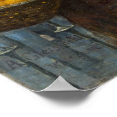 joodse vrouw die Sinaasappels  kunst verkoopt Poster (Hoek)