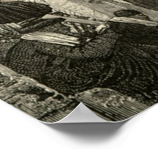 Joodse Wailing Wall Kotel Buraq Jerusalem Poster (Hoek)