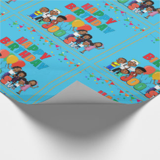 JOOLS TV ®️ Blue Wrapping Paper Cadeaupapier