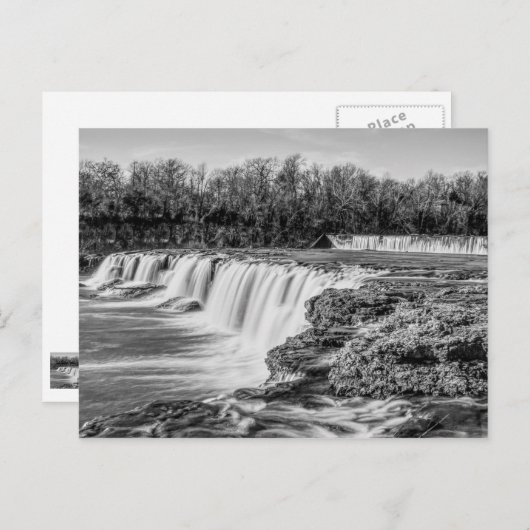 Joplin Grand Falls Vue d'ensemble Carte postale en (Devant / Derrière)