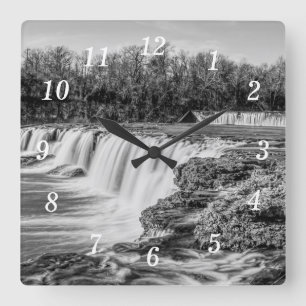Joplin Grand Falls Vue d'ensemble Horloge murale e