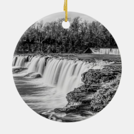 Joplin Grand Falls Vue d'ensemble Ornement en nive (Dos)