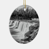 Joplin Grand Herfsten Overzicht Grayscale Ornament (Rechts)