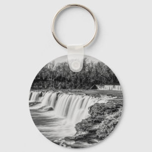 Joplin Grand Herfsten Overzicht Grayscale Sleutelhanger