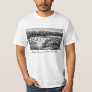 Joplin Grand Herfsten Overzicht Grayscale T-shirt